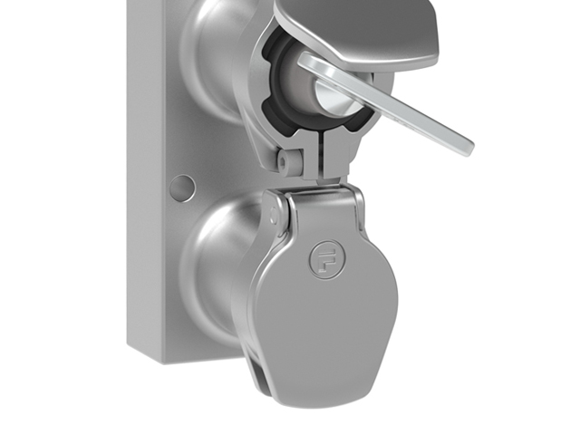 door interlock with safety key