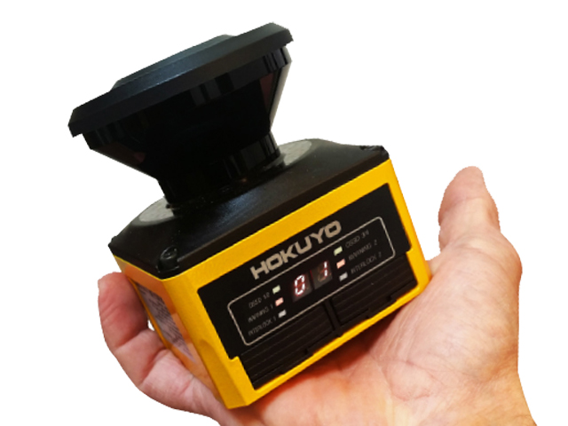 kleinste Sicherheits-Laserscanner Hokuyo UAM-05LP