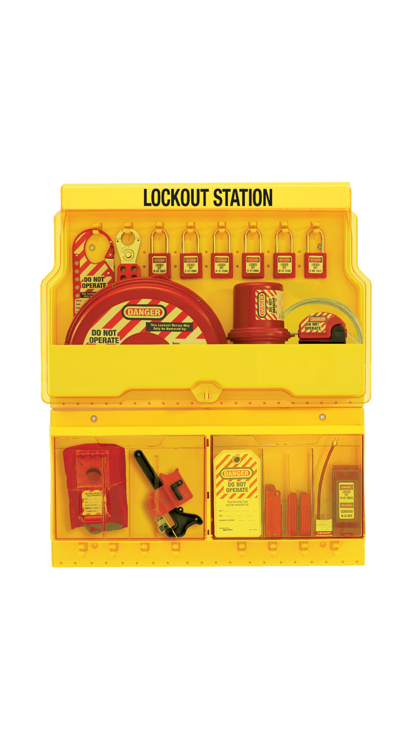 Lockout Tagout Stationen