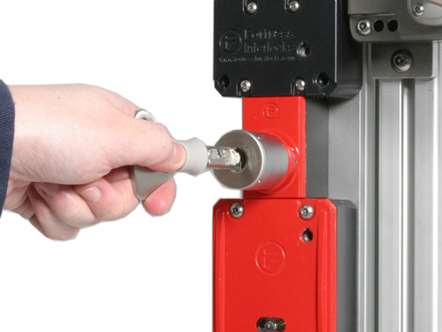 safety interlock with key