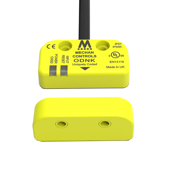 o-type mechan veiligheidssensor met external device monitoring edm